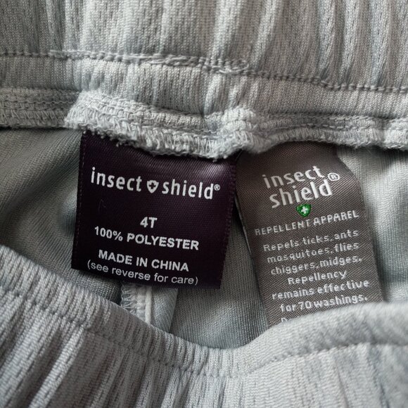 Insect Shield outfit for toddler, size 4T. Repels bugs, ticks, mosquitoes etc. - Picture 3 of 6